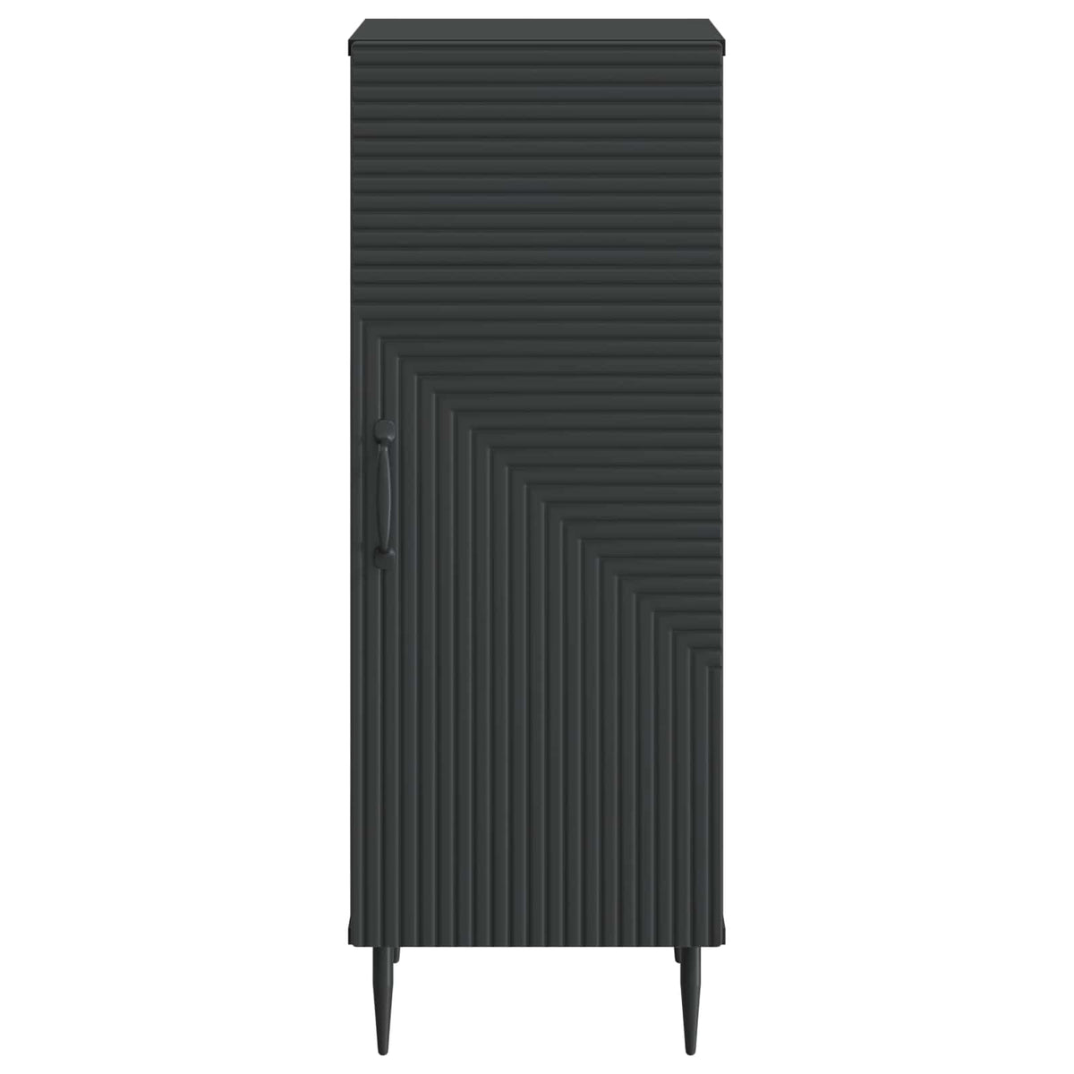Sideboard Sort 33 x 34,5 x 89,5 cm Konstrueret træ