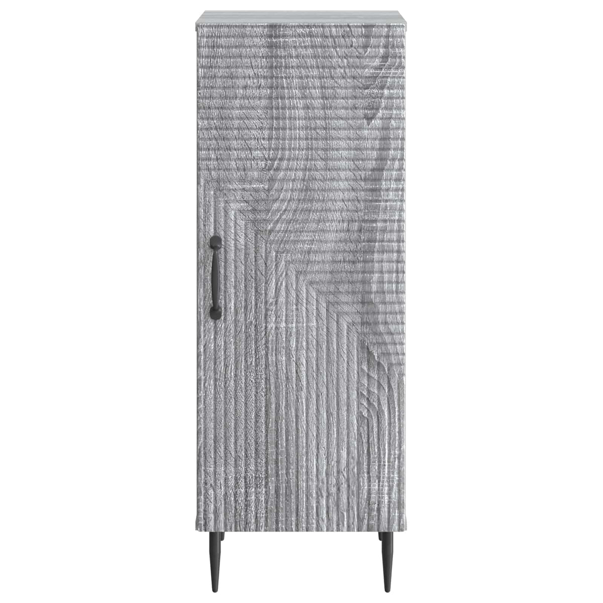 Sideboard Grå sonoma-eg 33 x 34,5 x 89,5 cm Konstrueret træ