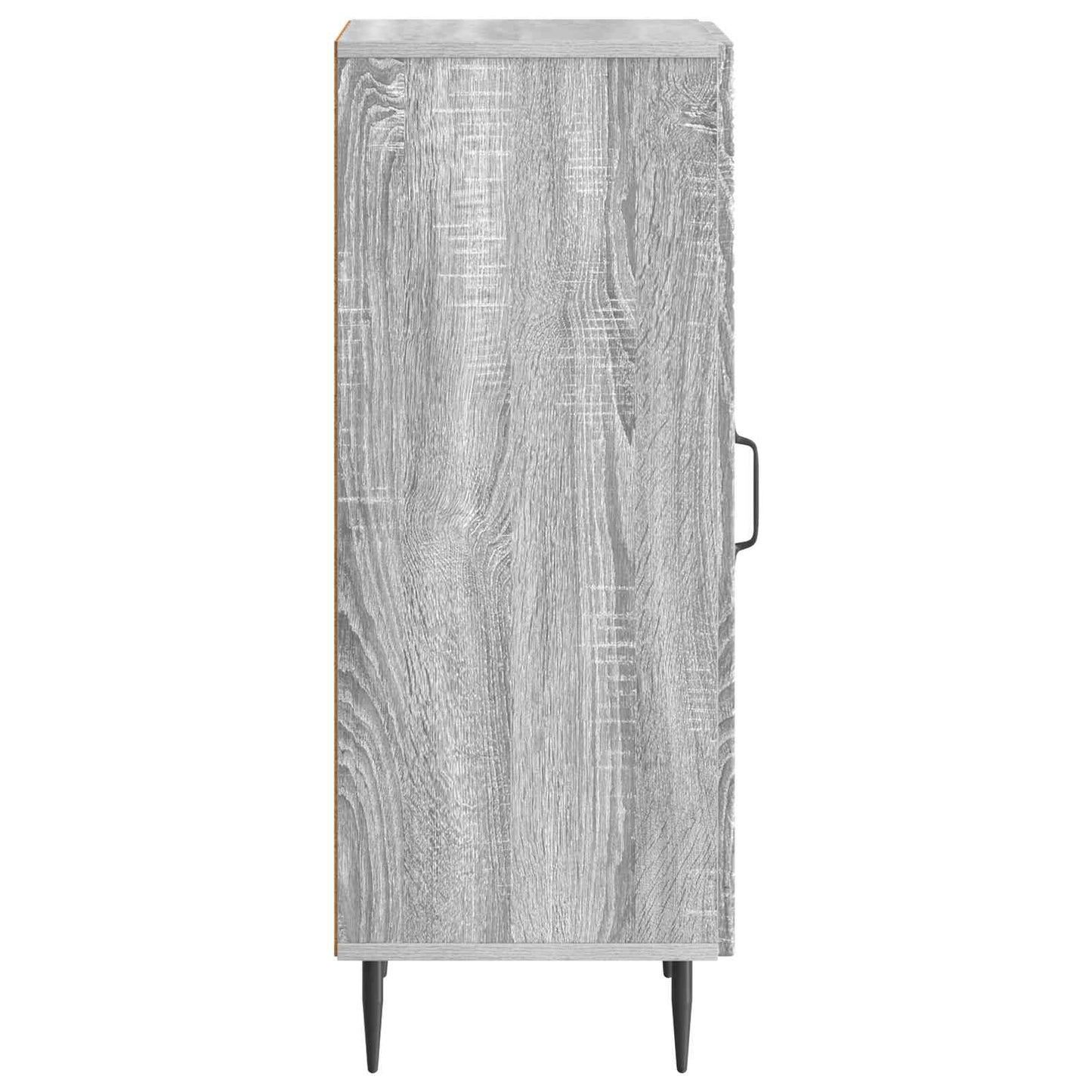 Sideboard Grå sonoma-eg 33 x 34,5 x 89,5 cm Konstrueret træ
