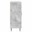 Sideboard Betongrå 66 x 34,5 x 89,5 cm Konstrueret træ