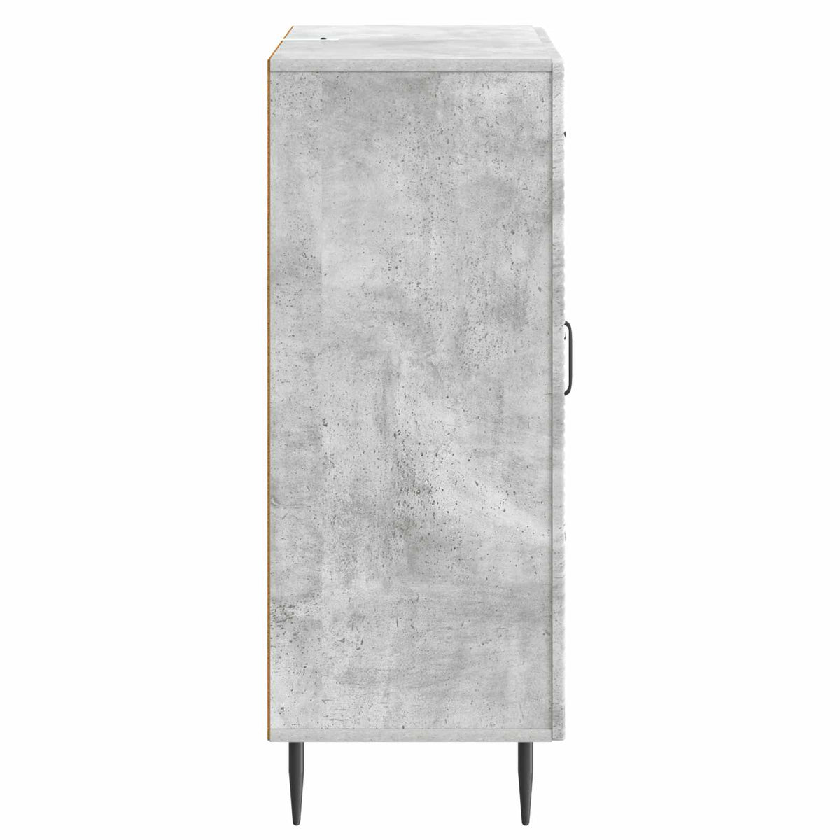Sideboard Betongrå 66 x 34,5 x 89,5 cm Konstrueret træ