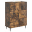 Sideboard Røget eg 66 x 34,5 x 89,5 cm Konstrueret træ
