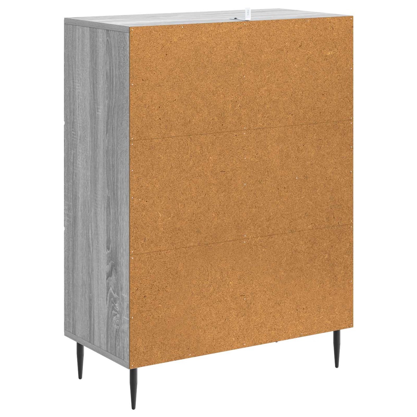 Sideboard Grå sonoma-eg 66 x 34,5 x 89,5 cm Konstrueret træ
