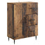 Sideboard Gammelt træ 66 x 34,5 x 89,5 cm Konstrueret træ