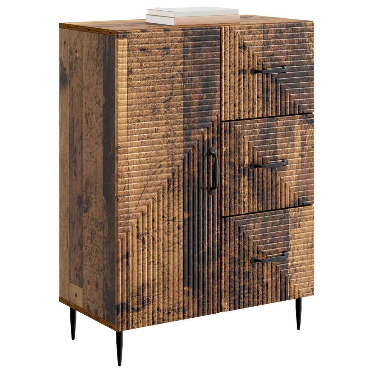 Sideboard Gammelt træ 66 x 34,5 x 89,5 cm Konstrueret træ