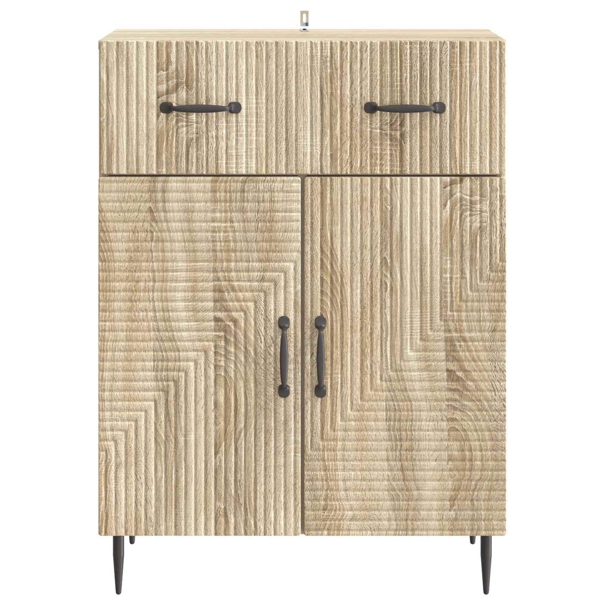 Sideboard Sonoma-eg 66 x 34,5 x 89,5 cm Konstrueret træ