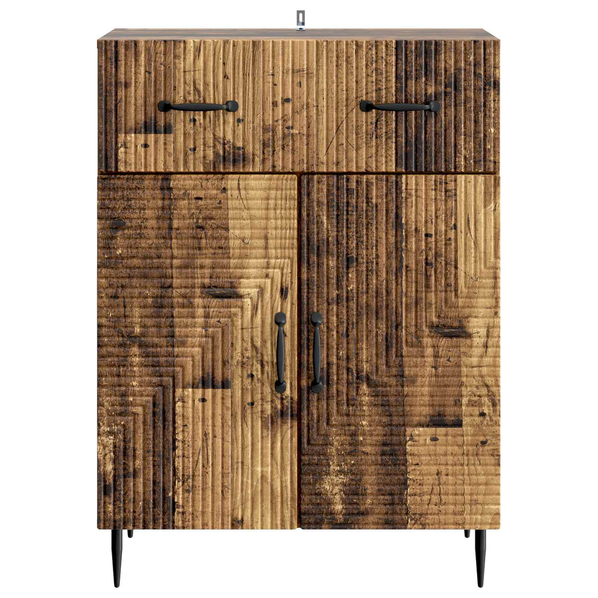 Sideboard Gammelt træ 66 x 34,5 x 89,5 cm Konstrueret træ