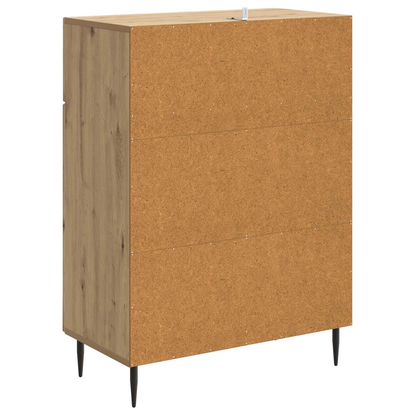 Sideboard Artisan-eg 66 x 34,5 x 89,5 cm Konstrueret træ