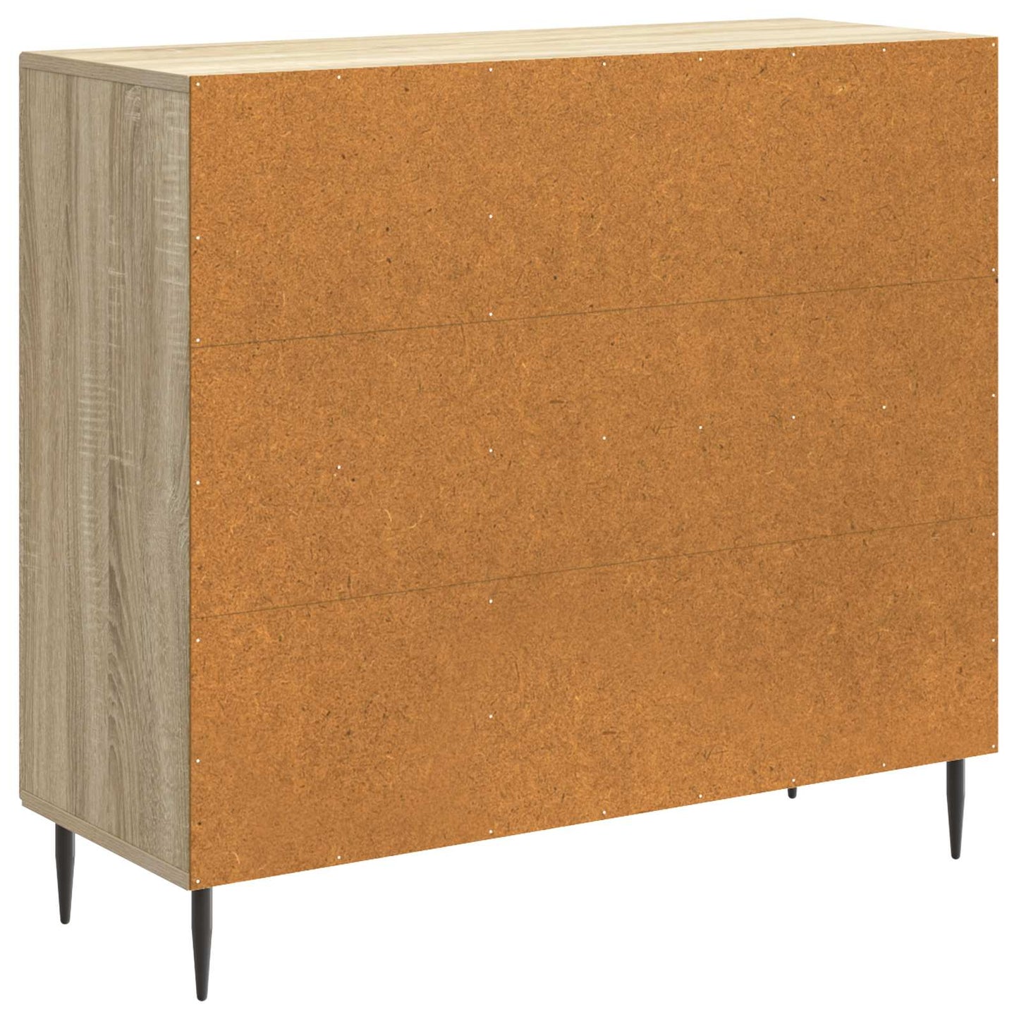 Sideboard Sonoma-eg 89 x 34,5 x 80 cm Konstrueret træ