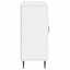 Sideboard Hvid højglans 89 x 34,5 x 80 cm Konstrueret træ