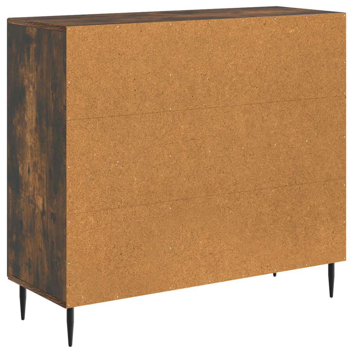 Sideboard Røget eg 89 x 34,5 x 80 cm Konstrueret træ