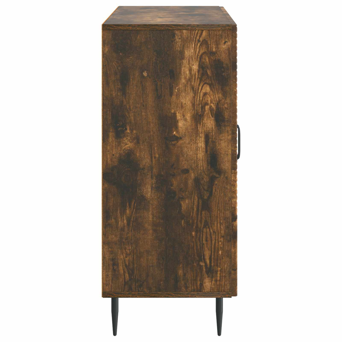 Sideboard Røget eg 89 x 34,5 x 80 cm Konstrueret træ