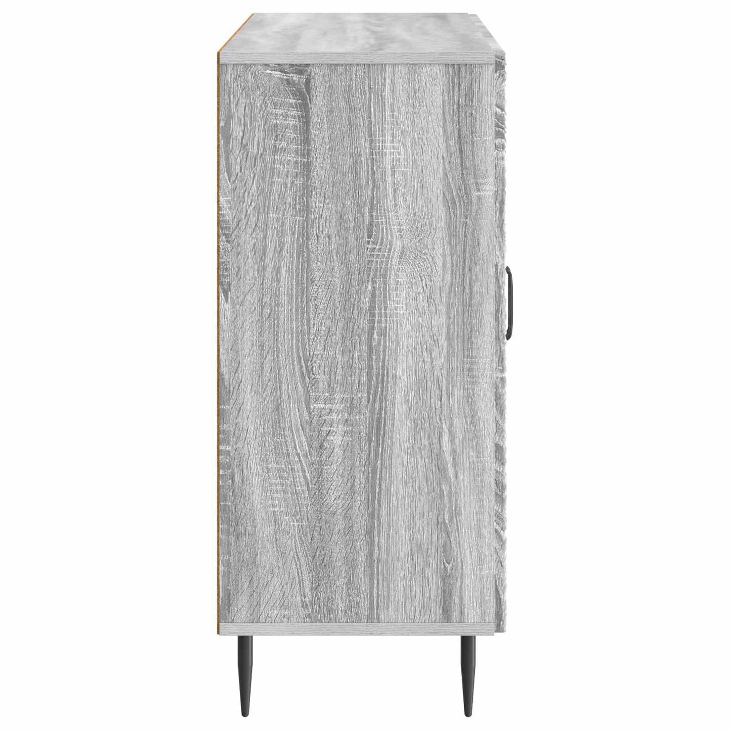 Sideboard Grå sonoma-eg 89 x 34,5 x 80 cm Konstrueret træ