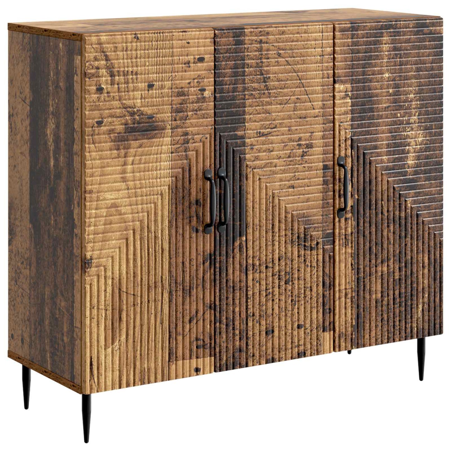 Sideboard Gammelt træ 89 x 34,5 x 80 cm Konstrueret træ