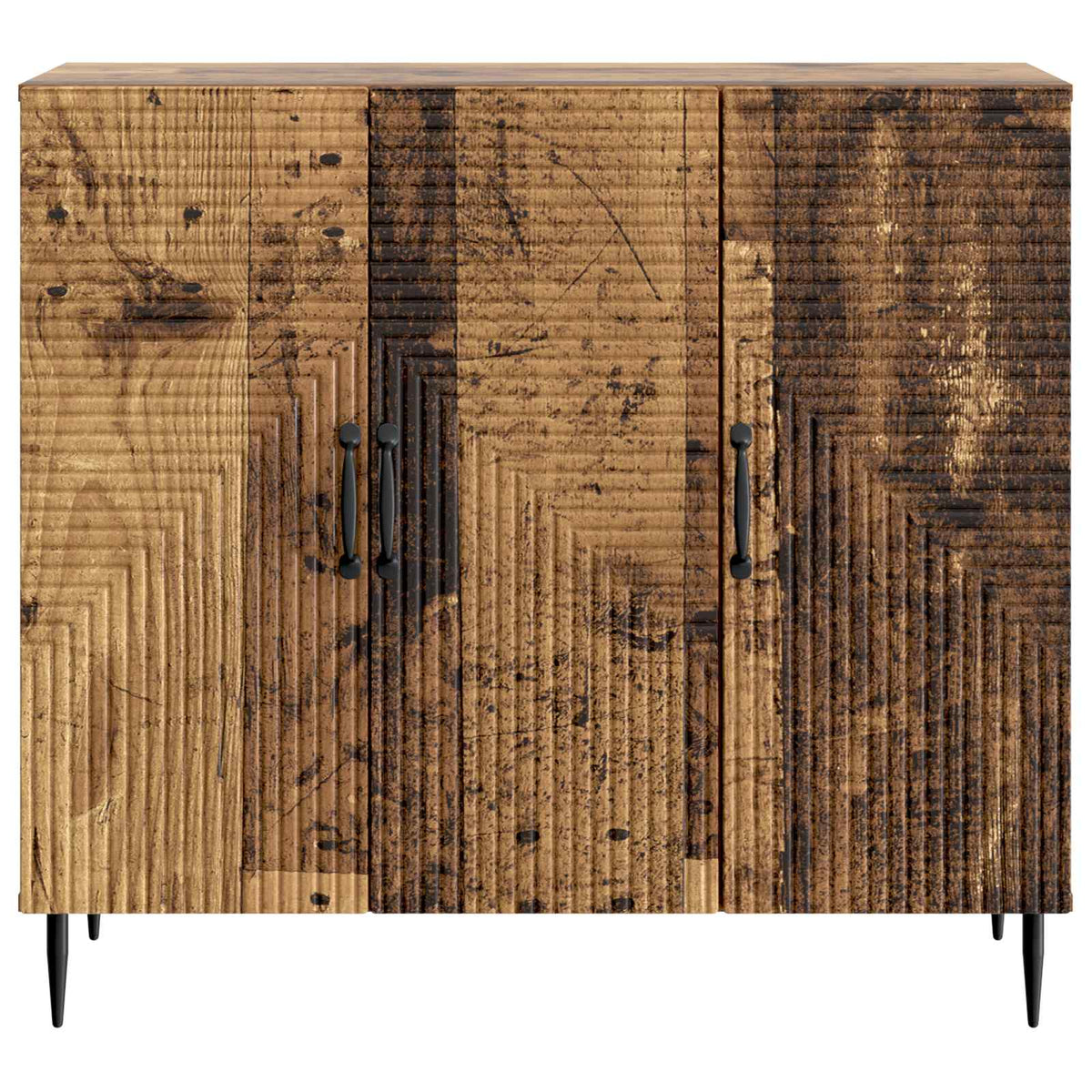 Sideboard Gammelt træ 89 x 34,5 x 80 cm Konstrueret træ