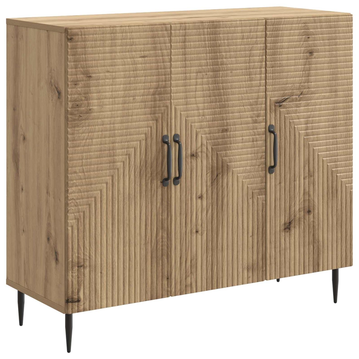Sideboard Artisan-eg 89 x 34,5 x 80 cm Konstrueret træ