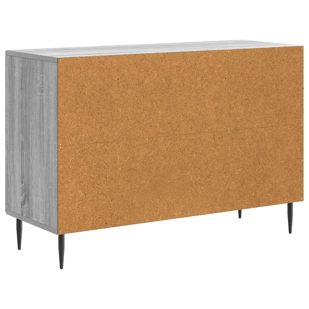 Sideboard Grå sonoma-eg 89 x 34,5 x 60 cm Konstrueret træ