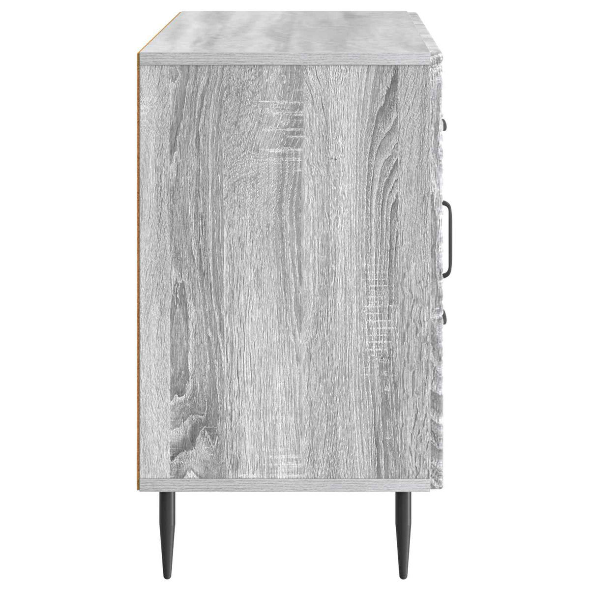 Sideboard Grå sonoma-eg 89 x 34,5 x 60 cm Konstrueret træ