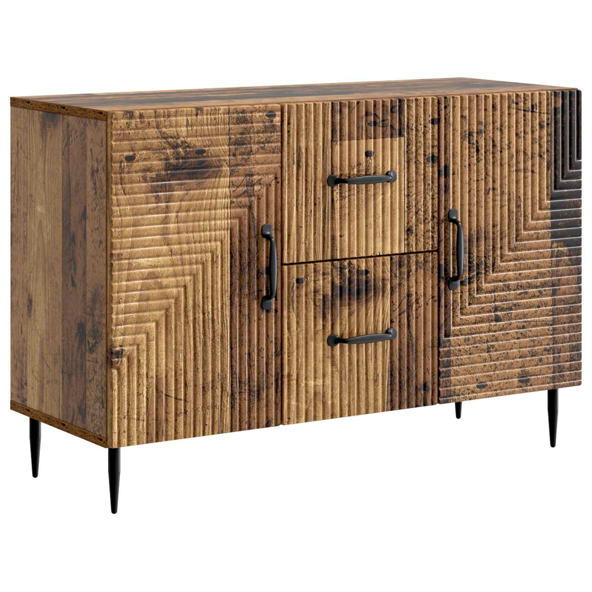Sideboard Gammelt træ 89 x 34,5 x 60 cm Konstrueret træ
