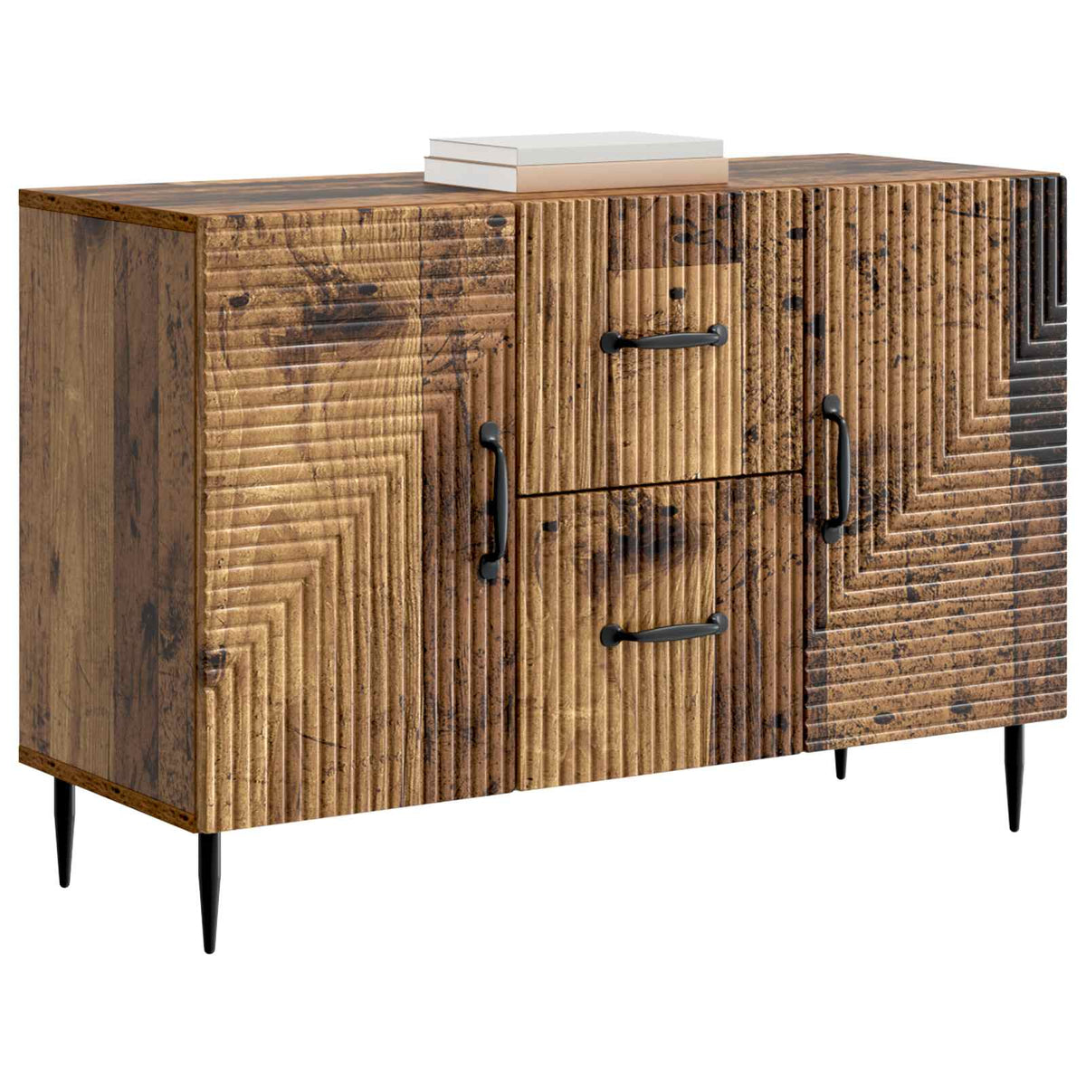 Sideboard Gammelt træ 89 x 34,5 x 60 cm Konstrueret træ