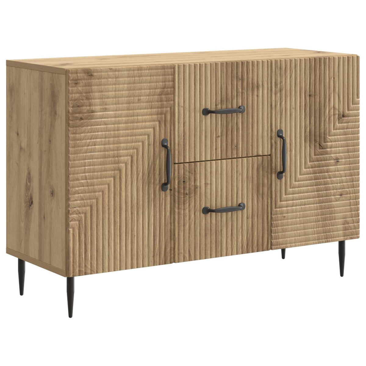 Sideboard Artisan-eg 89 x 34,5 x 60 cm Konstrueret træ