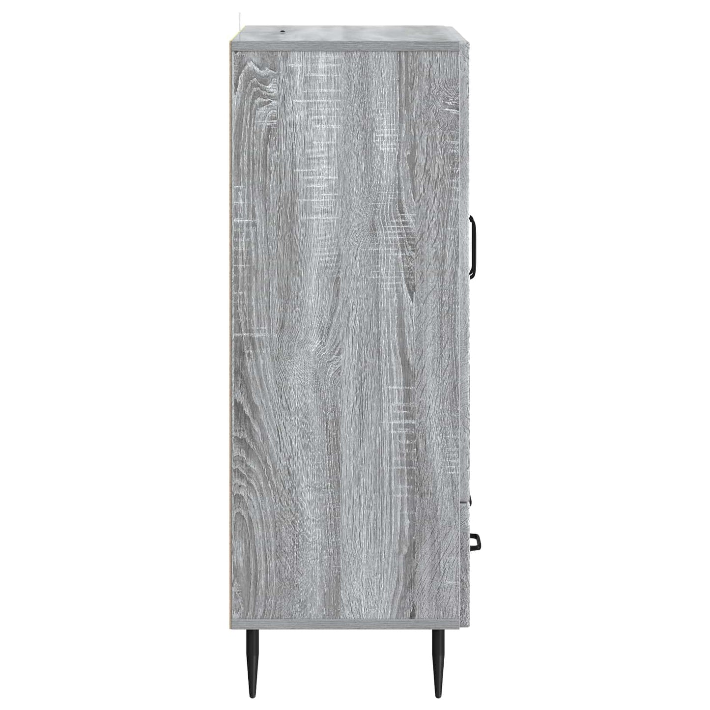Sideboard Grå sonoma-eg 66 x 34,5 x 95 cm Konstrueret træ