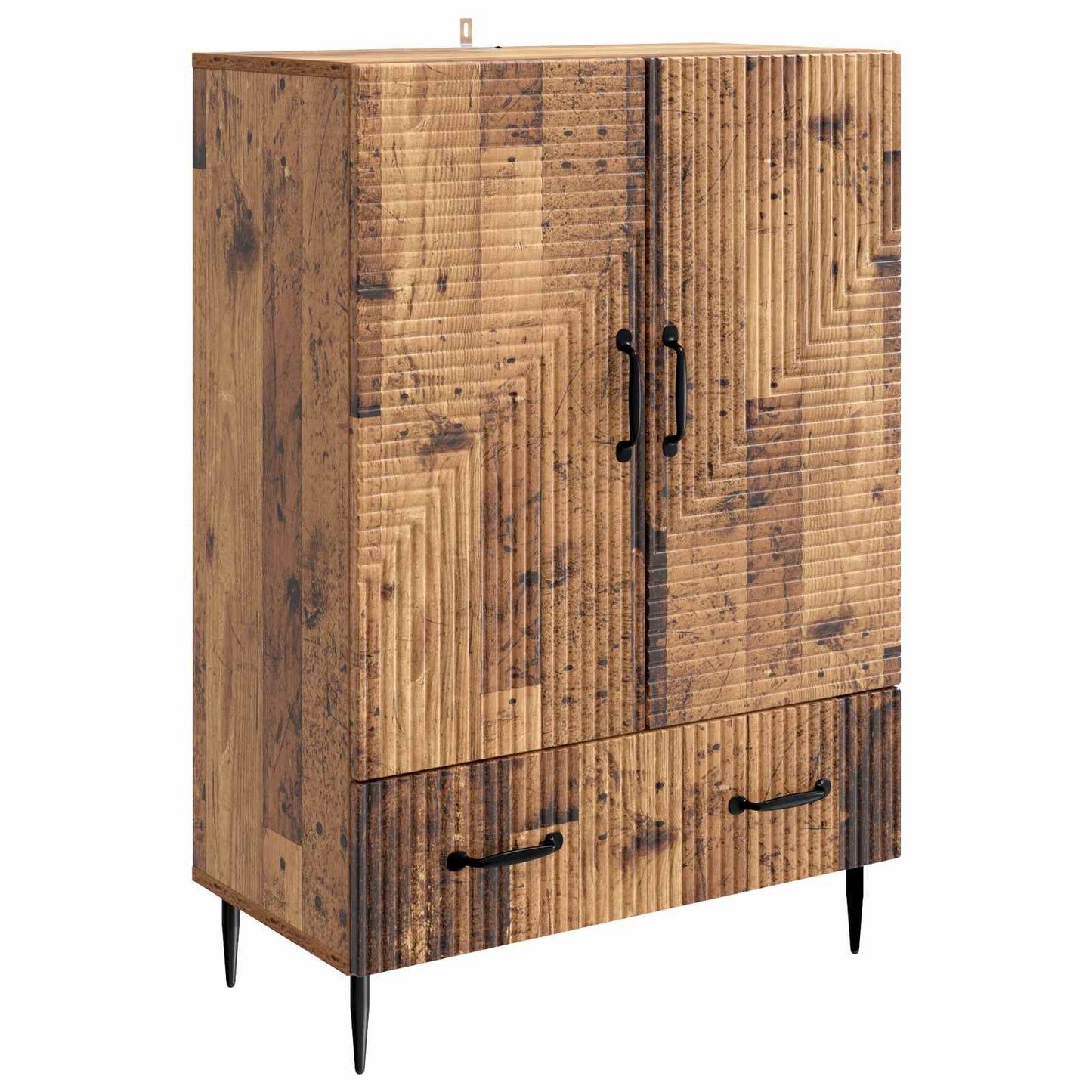 Sideboard Gammelt træ 66 x 34,5 x 95 cm Konstrueret træ