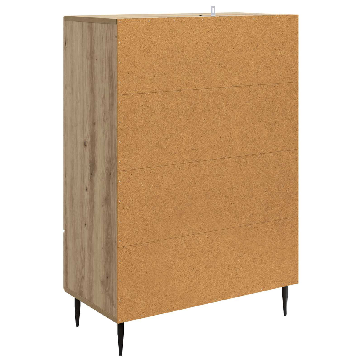 Sideboard Artisan-eg 66 x 34,5 x 95 cm Konstrueret træ