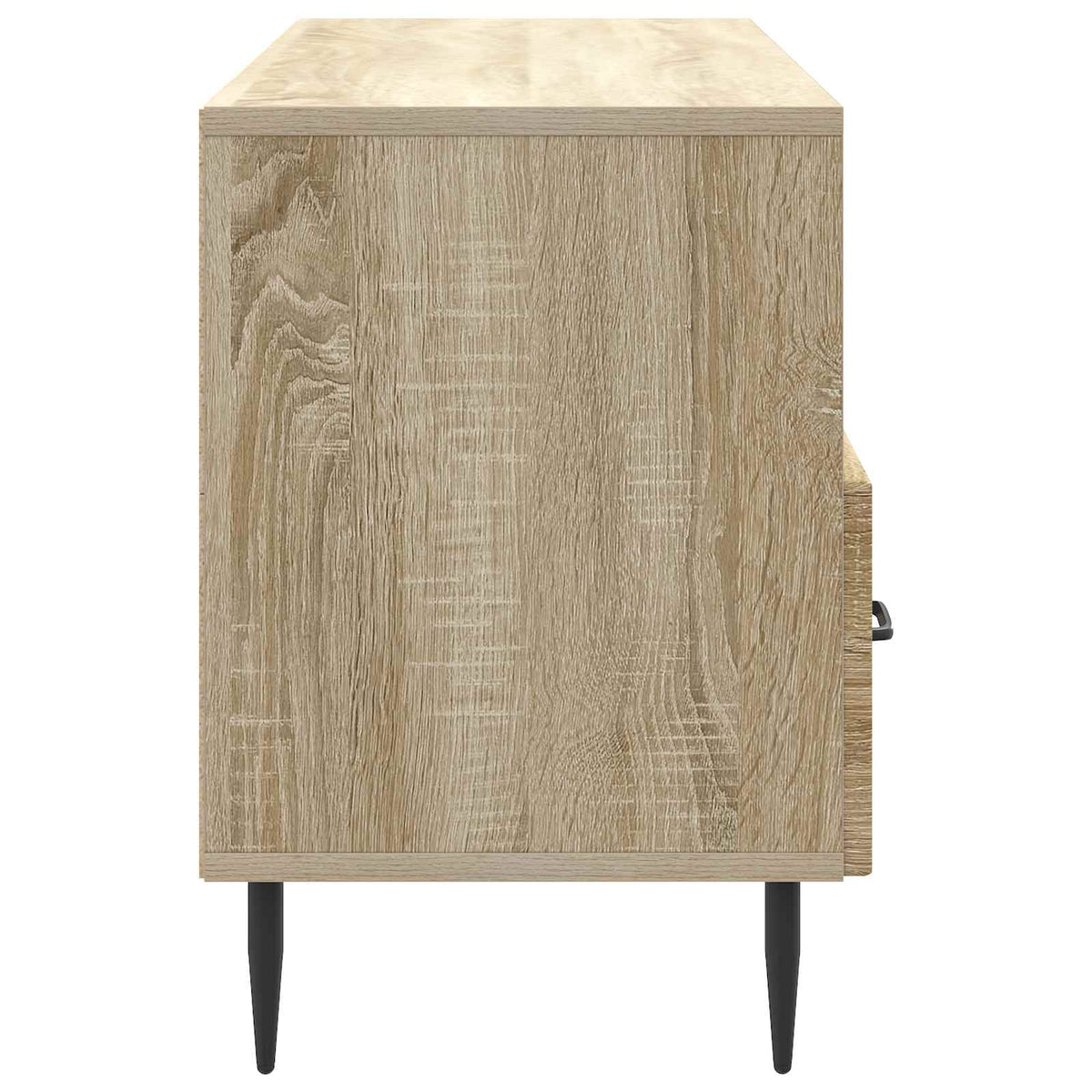 TV-skab med skuffe Sonoma-eg 102 x 34,5 x 50 cm Konstrueret træ