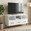 TV-skab Hvid højglans 102 x 34,5 x 50 cm Konstrueret træ