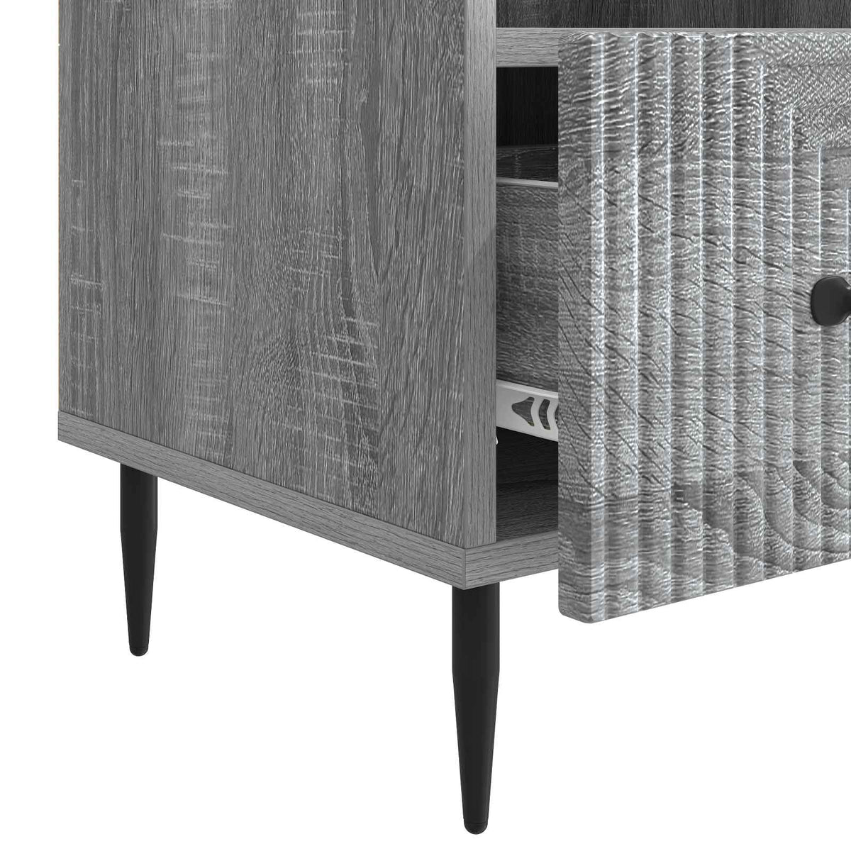 TV-skab Grå sonoma-eg 102 x 34,5 x 50 cm Konstrueret træ