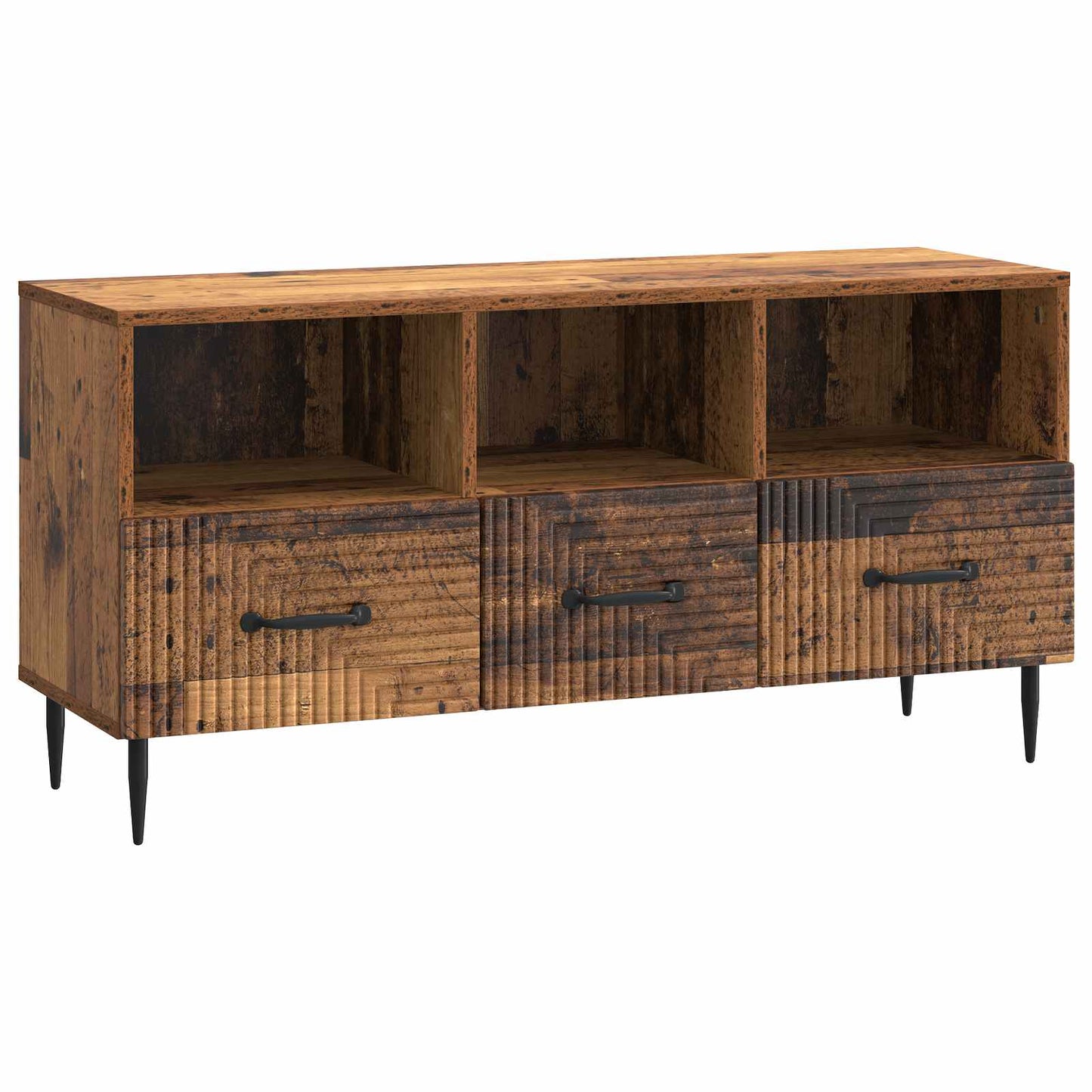 TV-skab Gammelt træ 102 x 34,5 x 50 cm Konstrueret træ