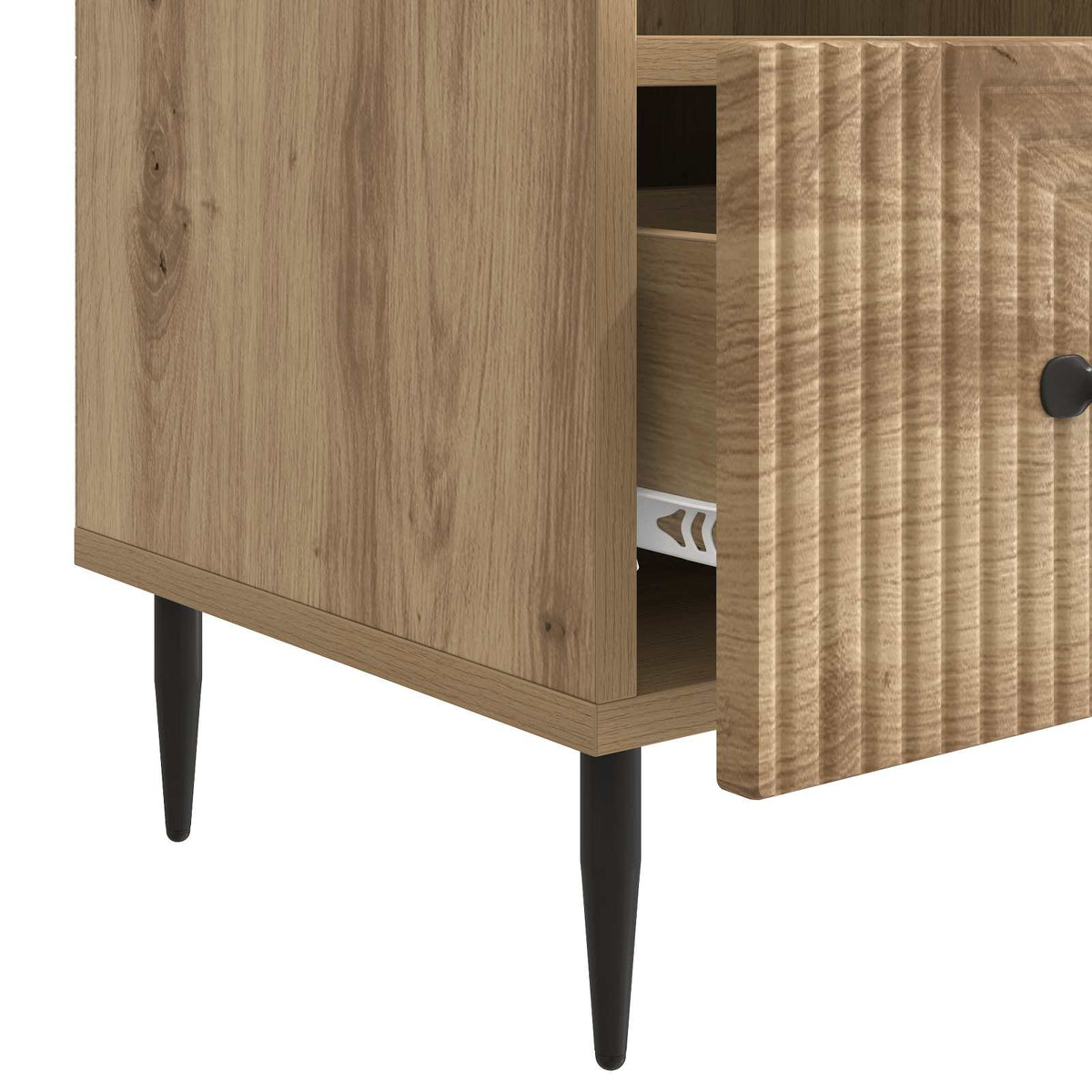 TV-skab 102 x 34,5 x 50 cm Artisan-eg Konstrueret træ