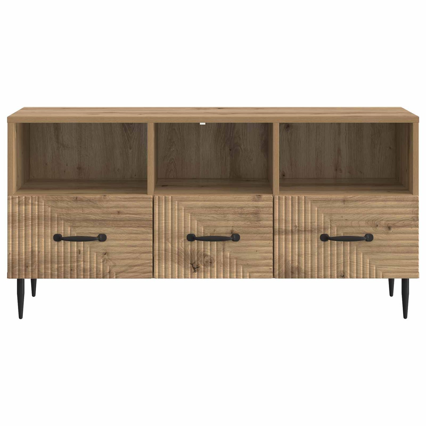 TV-skab 102 x 34,5 x 50 cm Artisan-eg Konstrueret træ