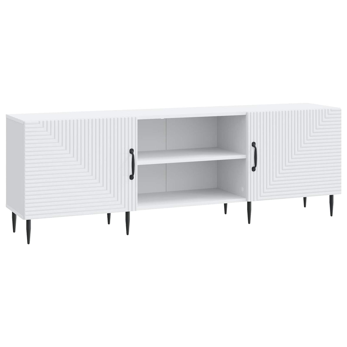 TV-skab 150 x 31 x 50 cm Hvid Konstrueret træ