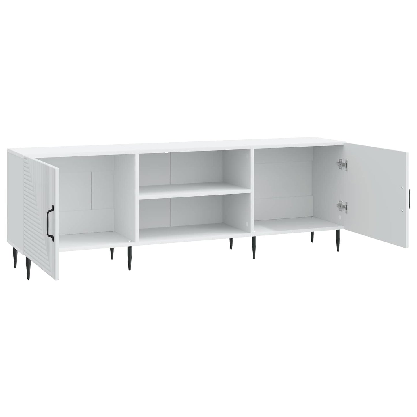 TV-skab 150 x 31 x 50 cm Hvid Konstrueret træ