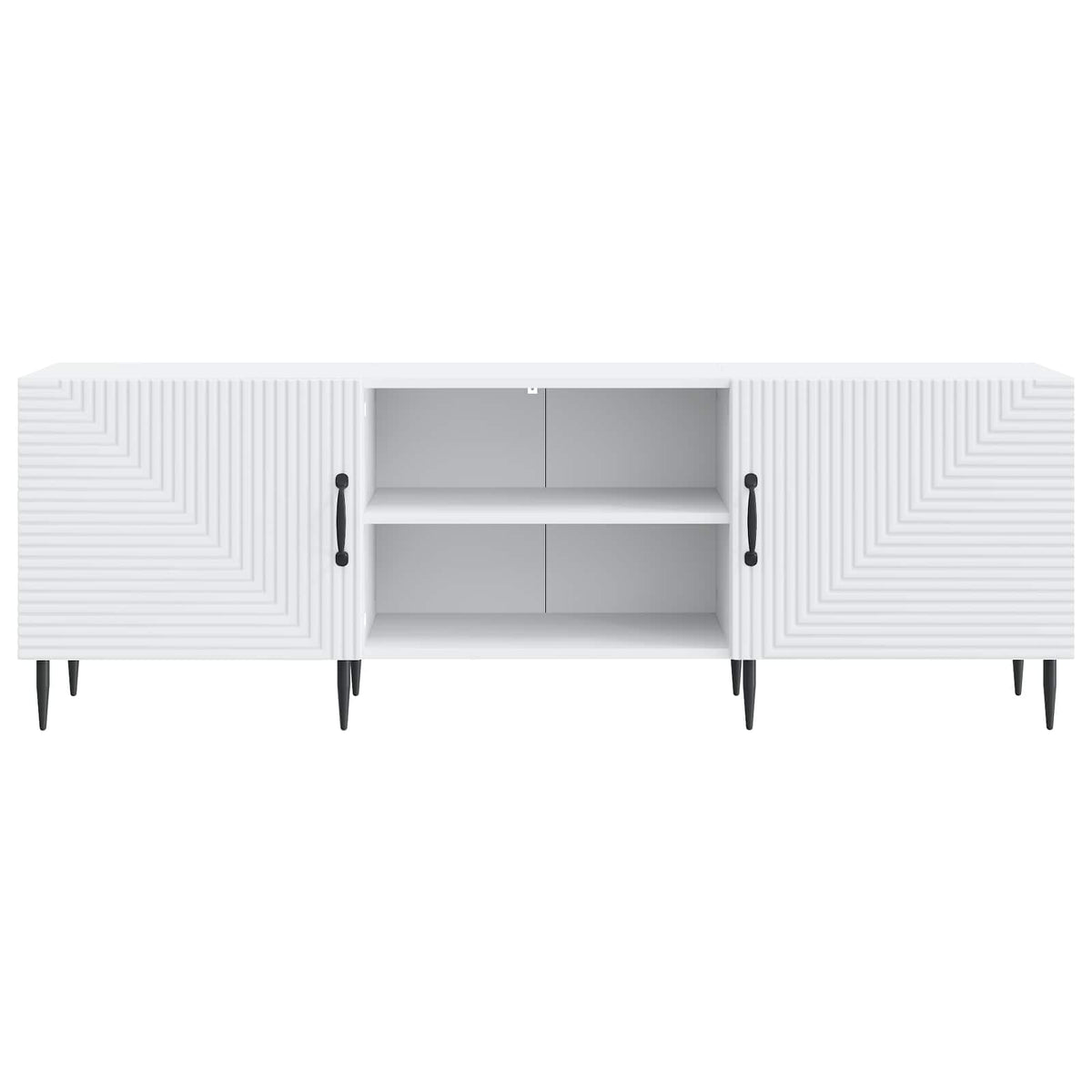 TV-skab 150 x 31 x 50 cm Hvid Konstrueret træ