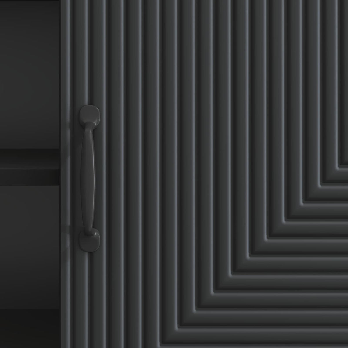 TV-skab 150 x 31 x 50 cm Sort Konstrueret træ