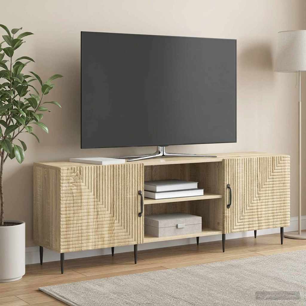 TV-skab 150 x 31 x 50 cm Sonoma-eg Konstrueret træ