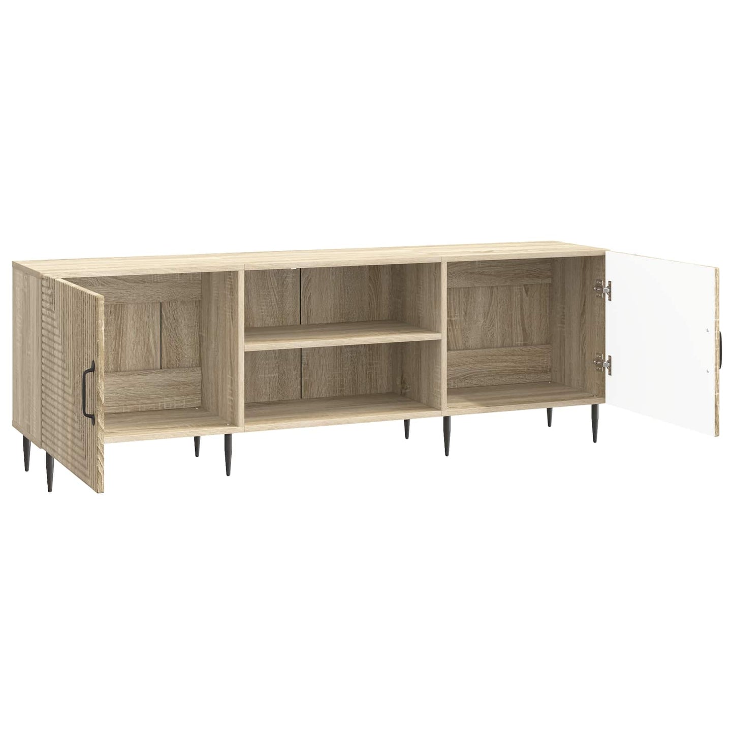 TV-skab 150 x 31 x 50 cm Sonoma-eg Konstrueret træ