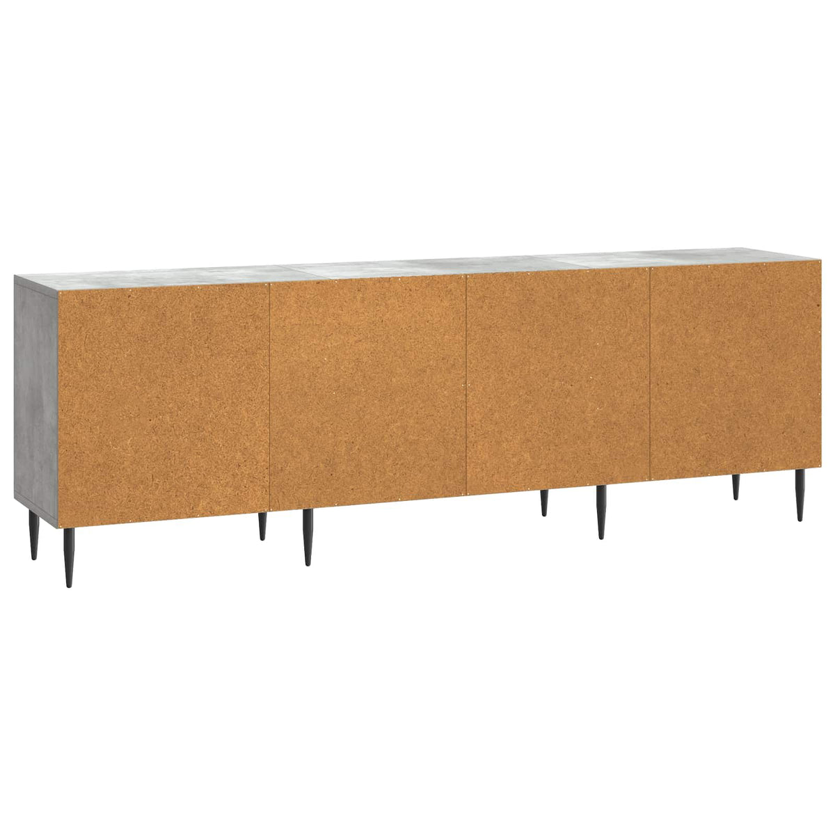 TV-skab 150 x 31 x 50 cm Betongrå Konstrueret træ
