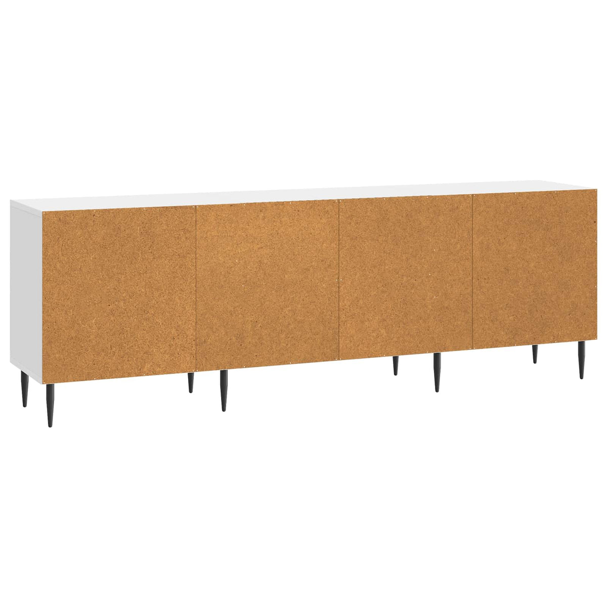 TV-skab 150 x 31 x 50 cm Hvid højglans Konstrueret træ