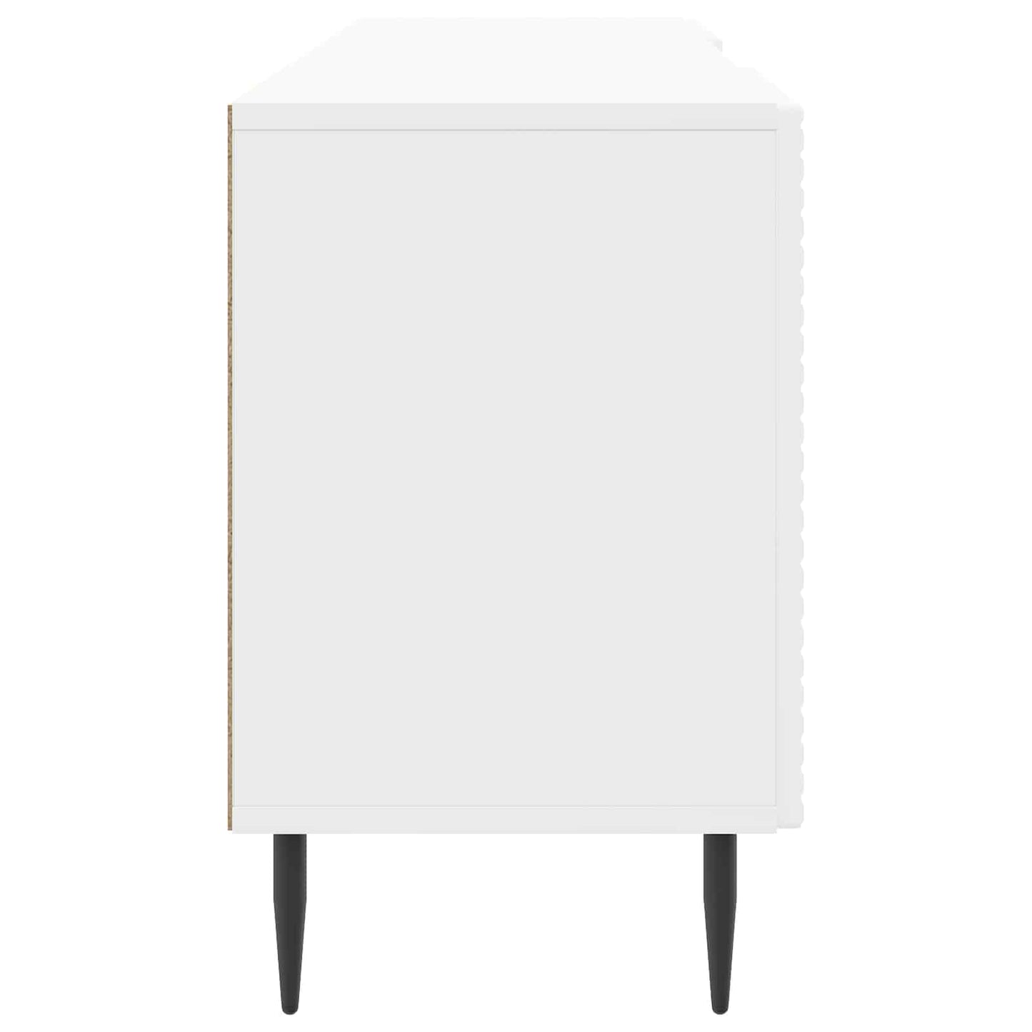 TV-skab 150 x 31 x 50 cm Hvid højglans Konstrueret træ