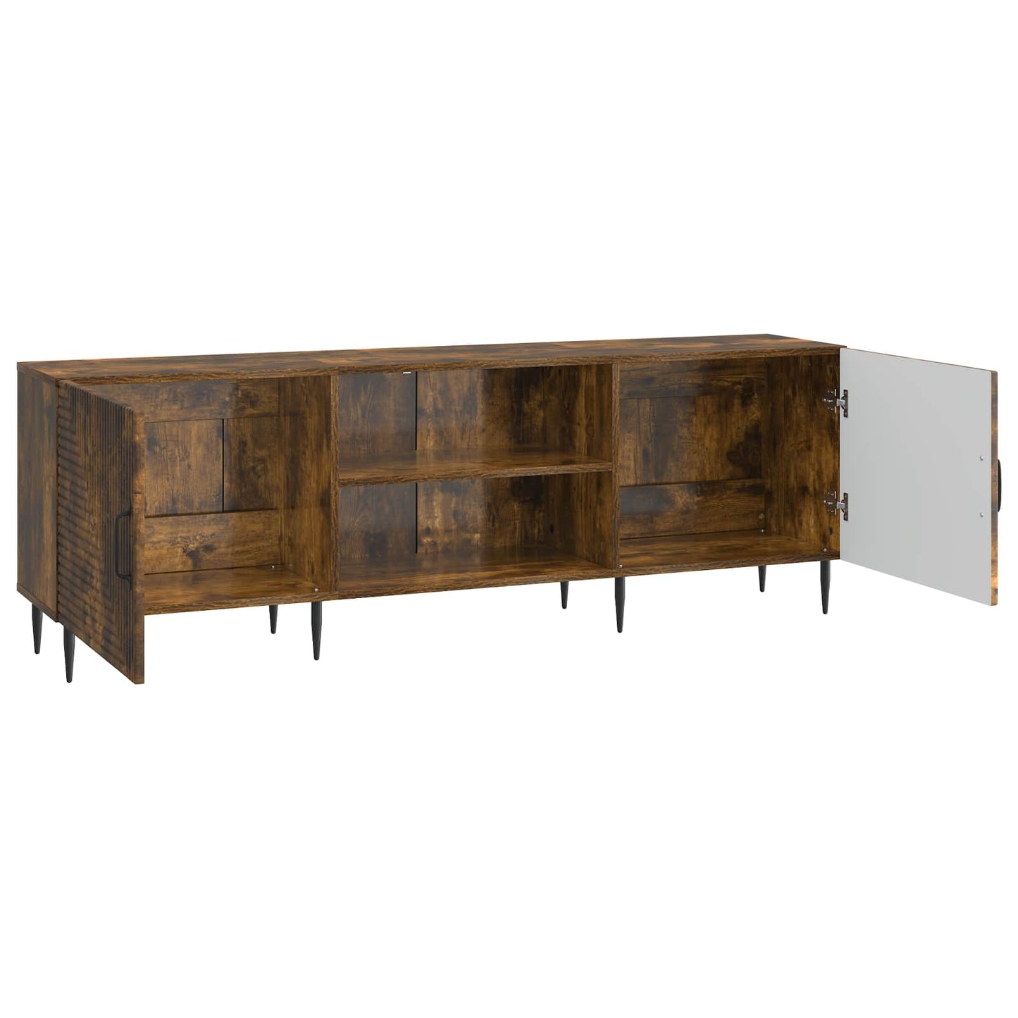 TV-skab 150 x 31 x 50 cm Røget eg Konstrueret træ