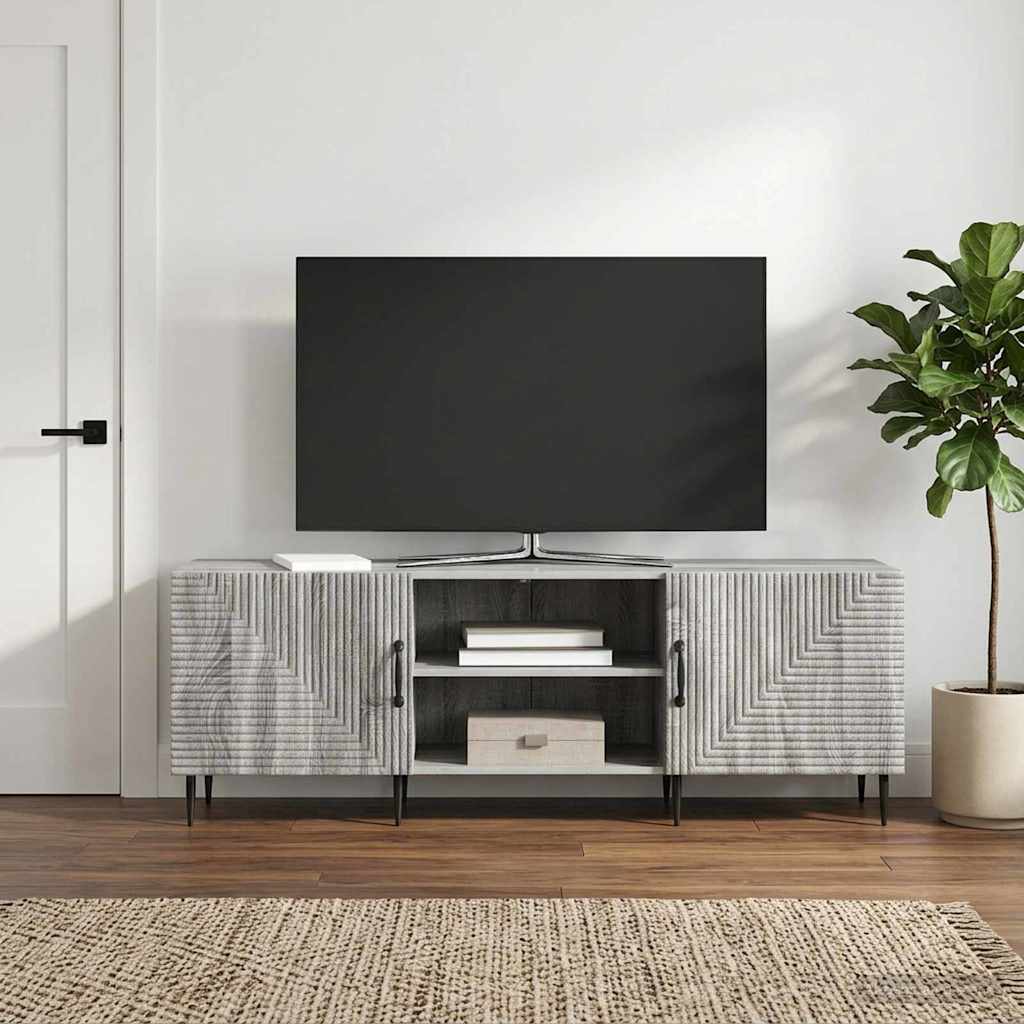 TV-skab 150 x 31 x 50 cm Grå sonoma-eg Konstrueret træ