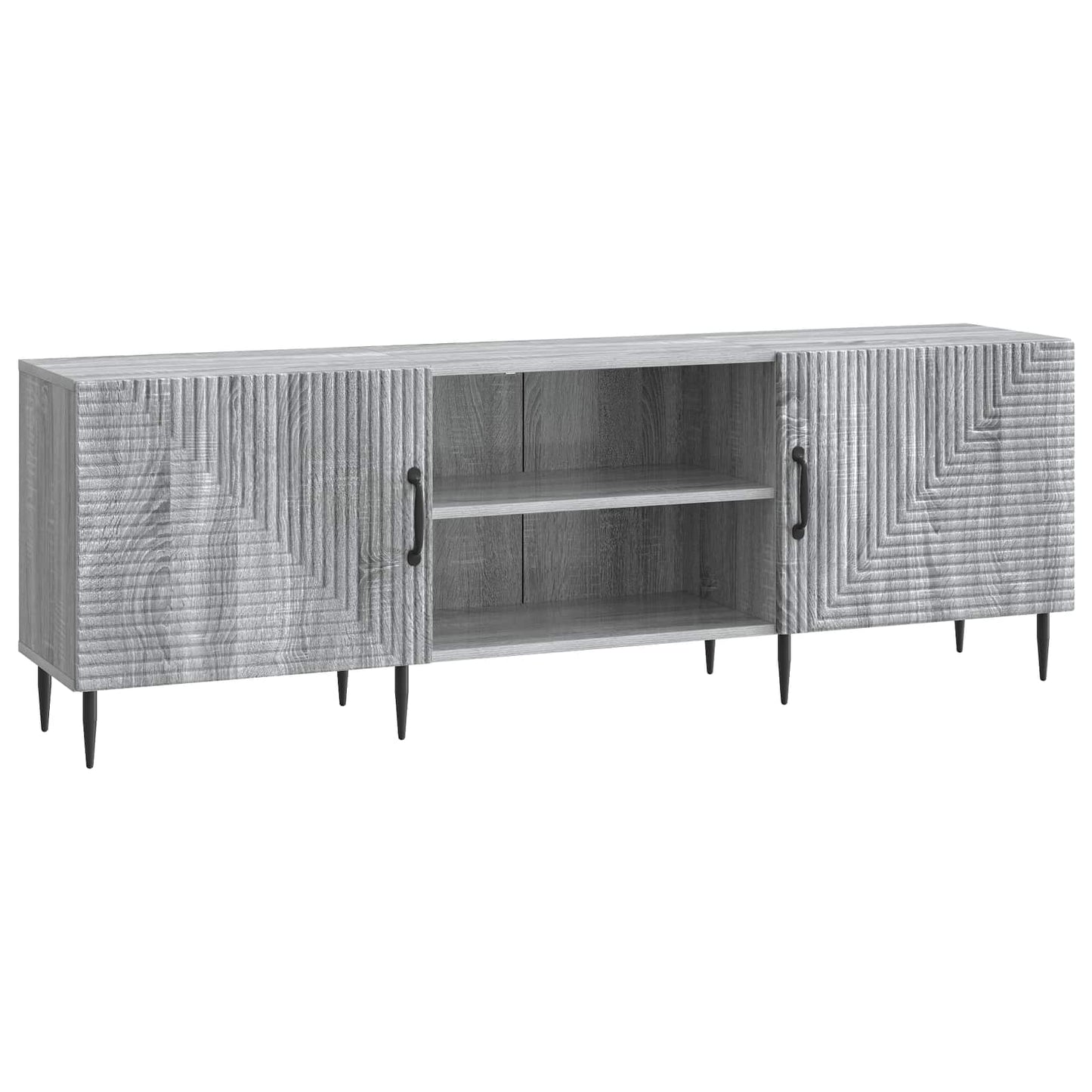 TV-skab 150 x 31 x 50 cm Grå sonoma-eg Konstrueret træ