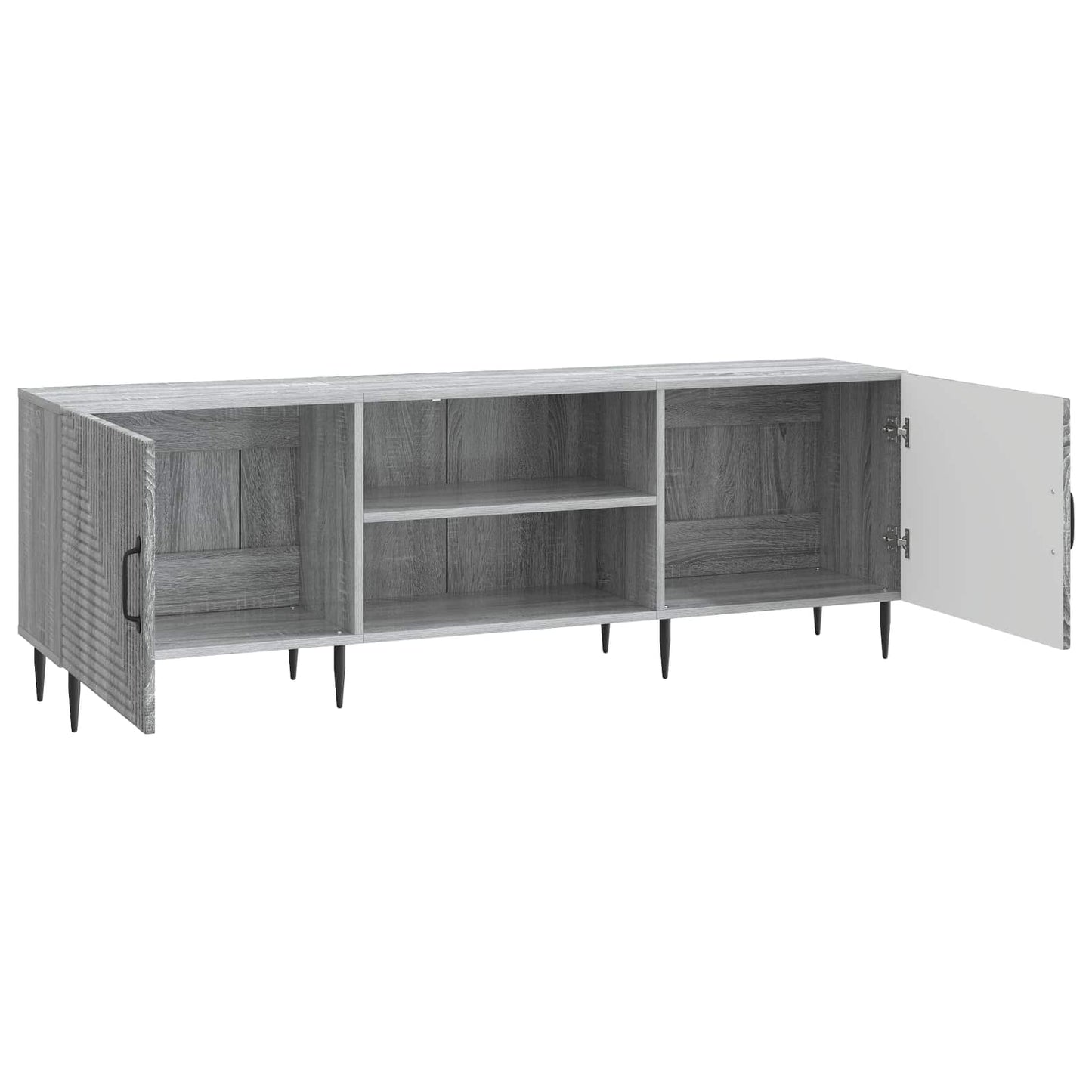 TV-skab 150 x 31 x 50 cm Grå sonoma-eg Konstrueret træ