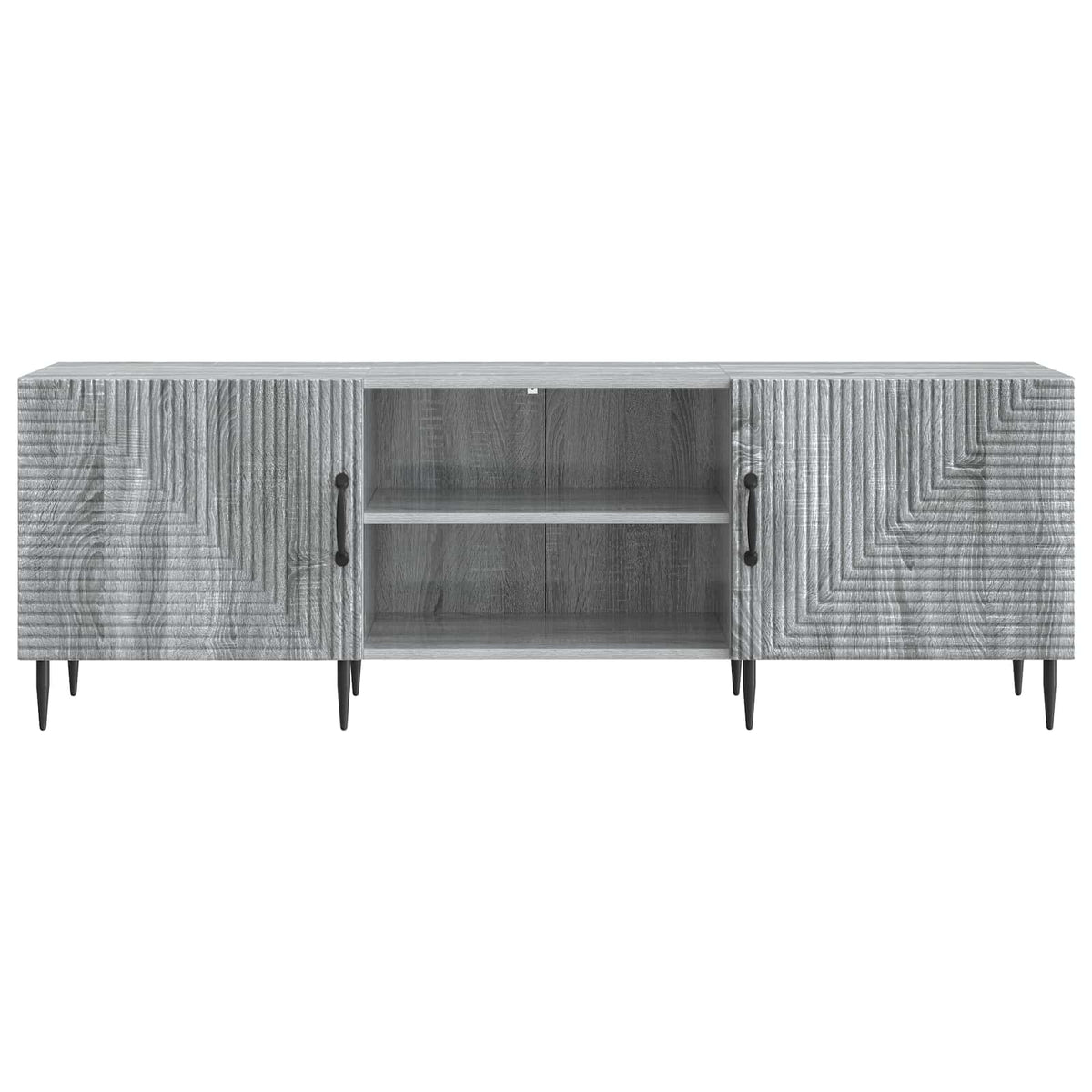 TV-skab 150 x 31 x 50 cm Grå sonoma-eg Konstrueret træ