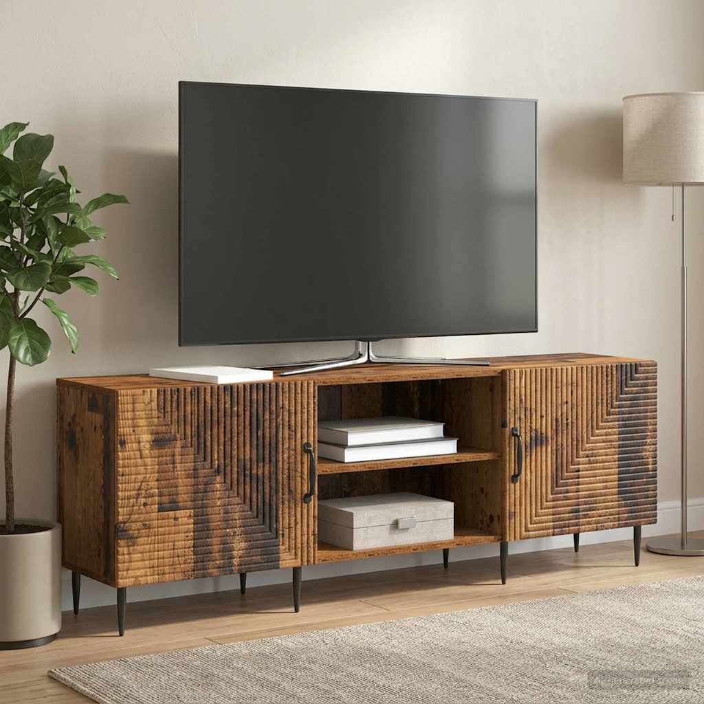 TV-skab 150 x 31 x 50 cm Gammelt træ Konstrueret træ