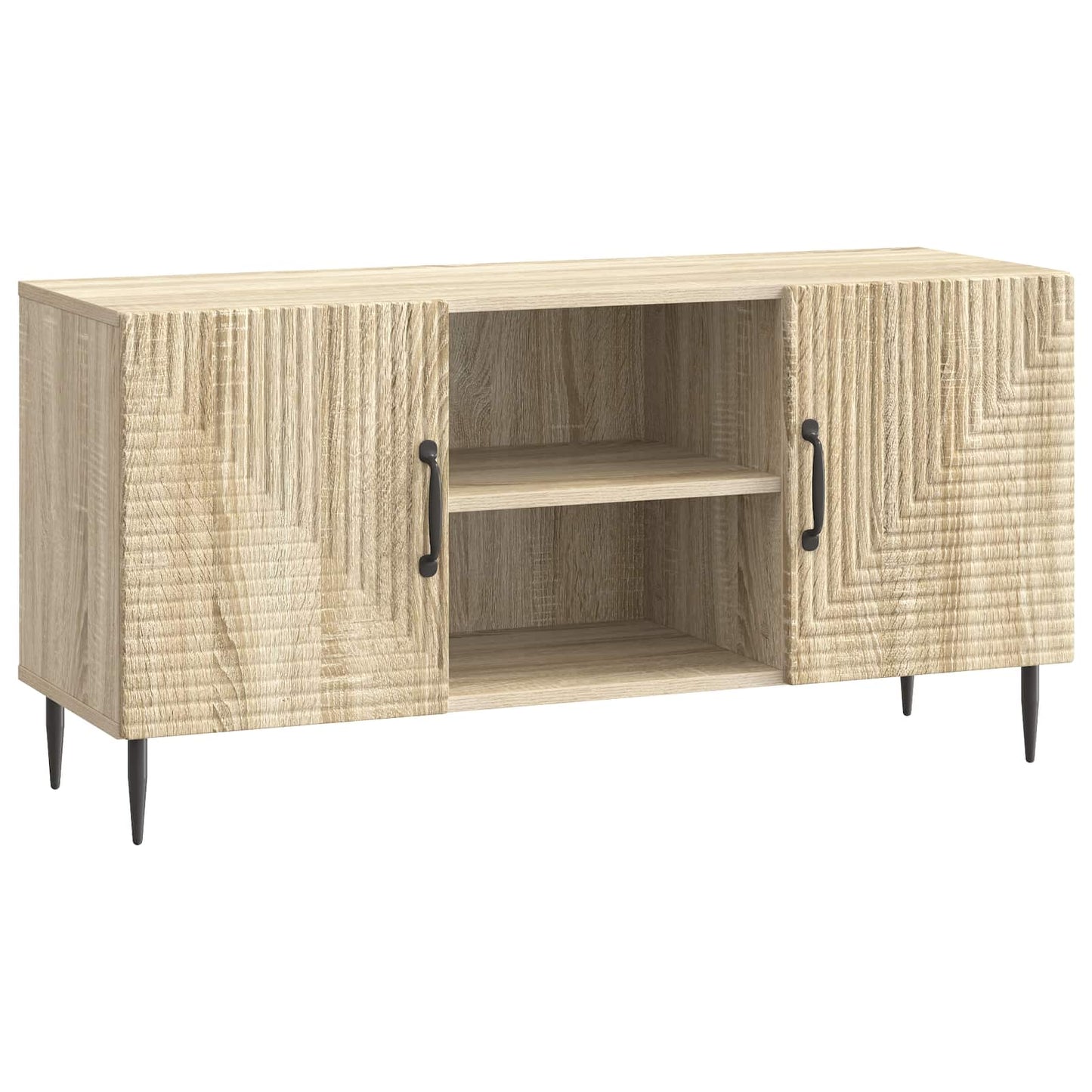 TV-skab Sonoma-eg 102 x 34,5 x 50 cm Konstrueret træ
